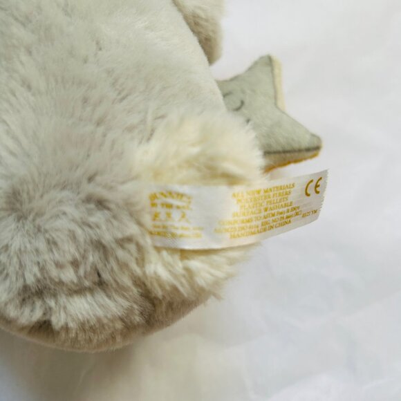 Bunnies by the Bay Gray Rabbit Plush Cricket Island Bloom Bunny 7" Toy Sun Star - Picture 8 of 15